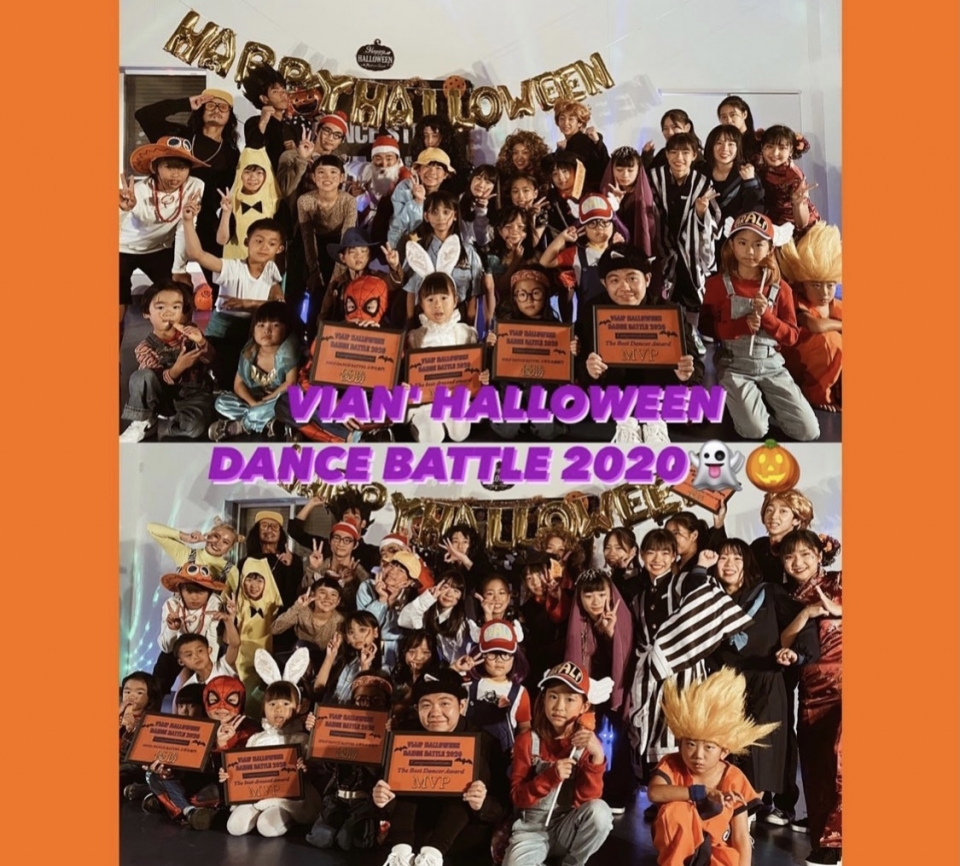 ハロウィンダンスイベント集合写真