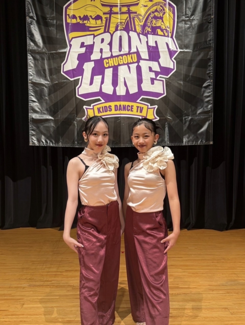 FRONTLINE 中国大会2026 チームコンテスト中学生部門 Vic'C （JURI&Yuina）優勝！